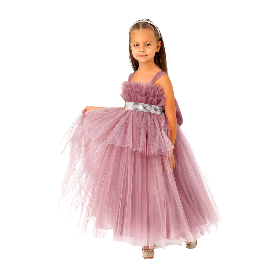 High-Low Balloon Gown