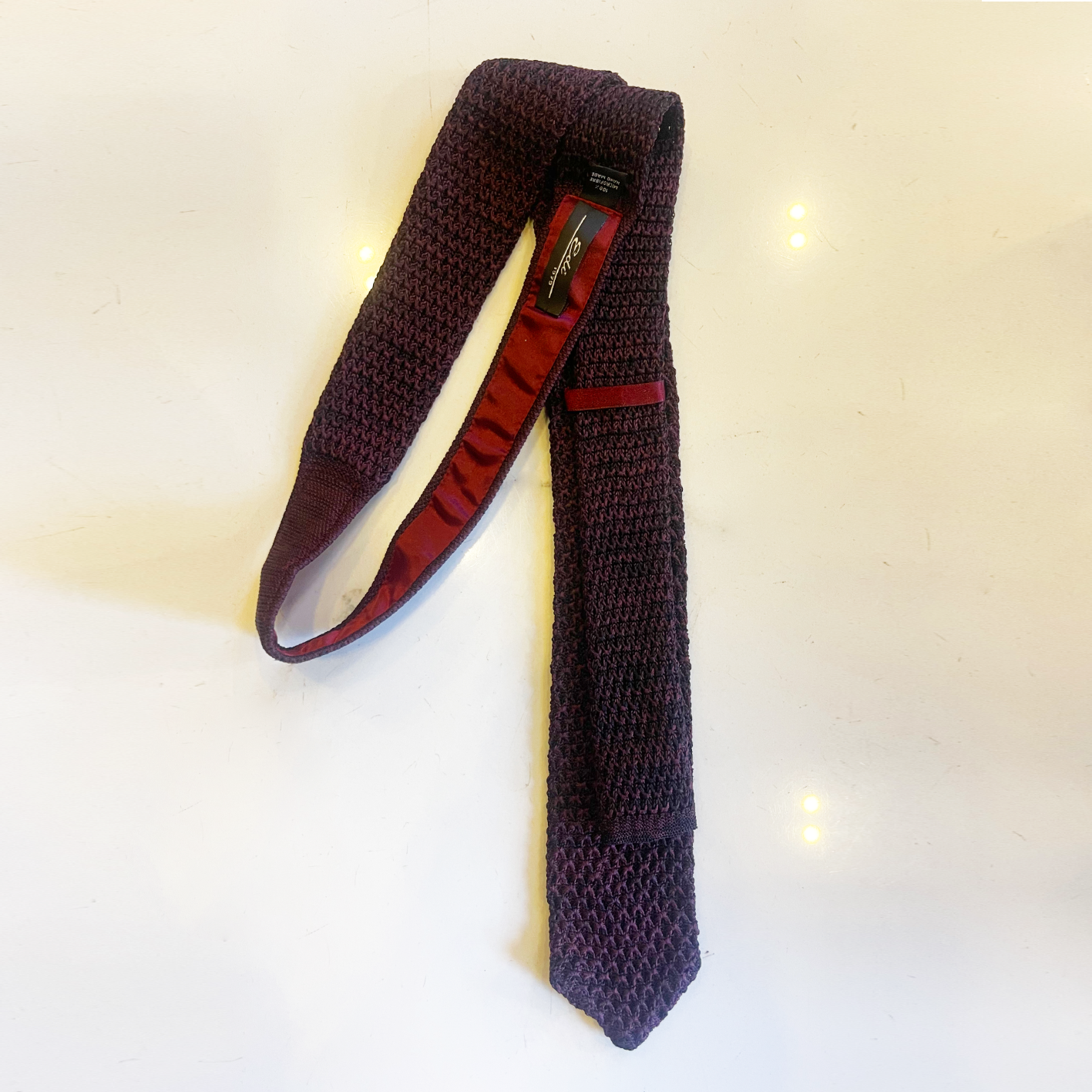 Purple Official Tie