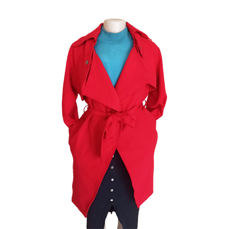 Red Trench Coat