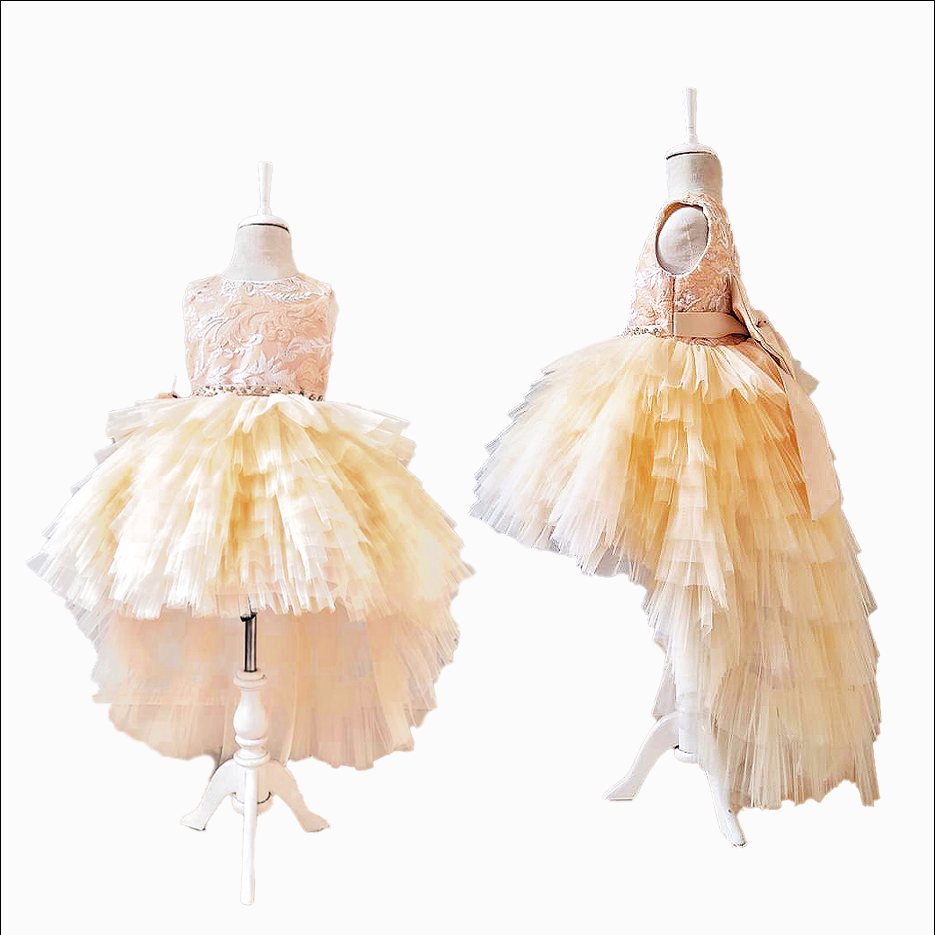 Light-Yellow Balloon Dress