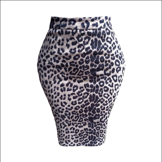 Cheater Print Skirt