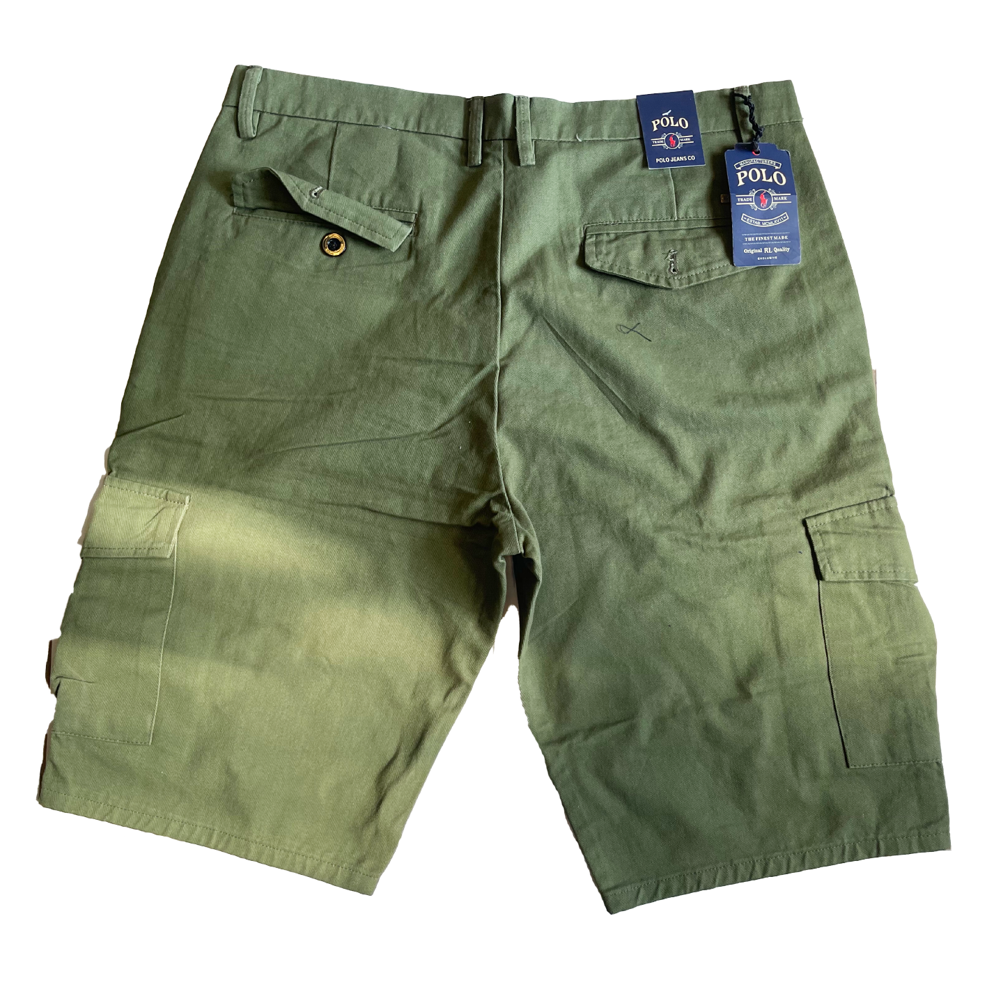 Jungle Green Cargo Shorts