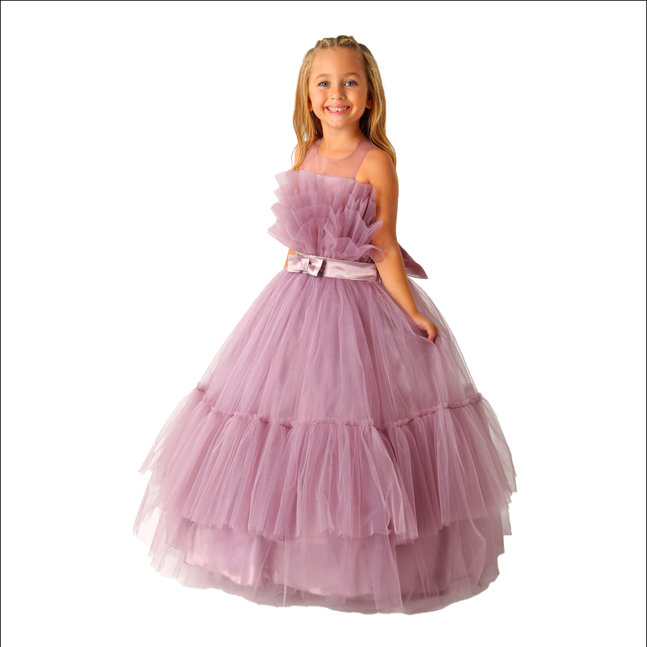 Light Purple Girl's Ballgown