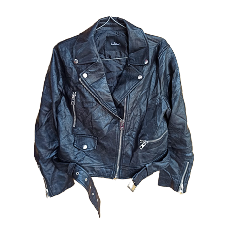Black Leather Jacket for women